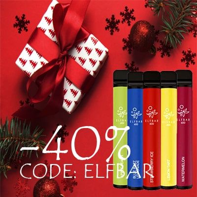Elfbar mit 40% Rabatt bestellen - jetzt für Weihnachten vorsorge