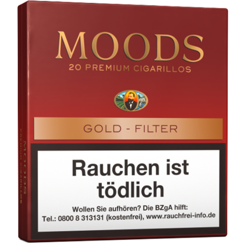 Dannemann Moods Golden Taste Filter [1 x 20]