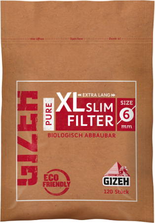 Gizeh Pure Filter XL Slim 120 Tips