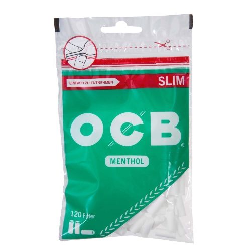 OCB Menthol Filter Slim 120 Tips
