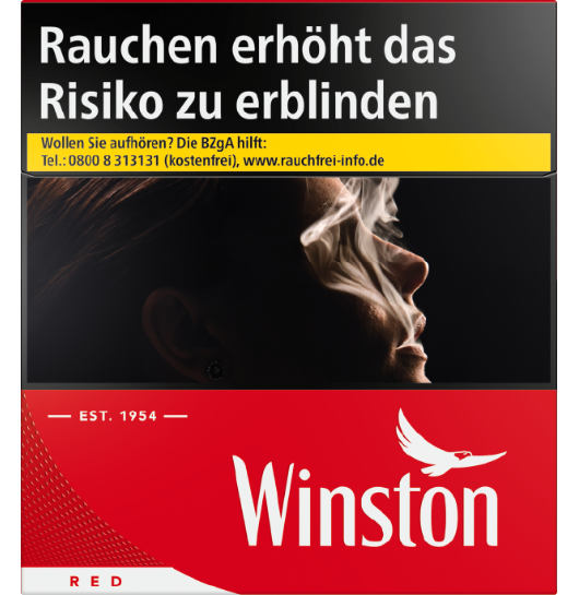 Winston Zigaretten Red 6XL [4 x 58 Stück]