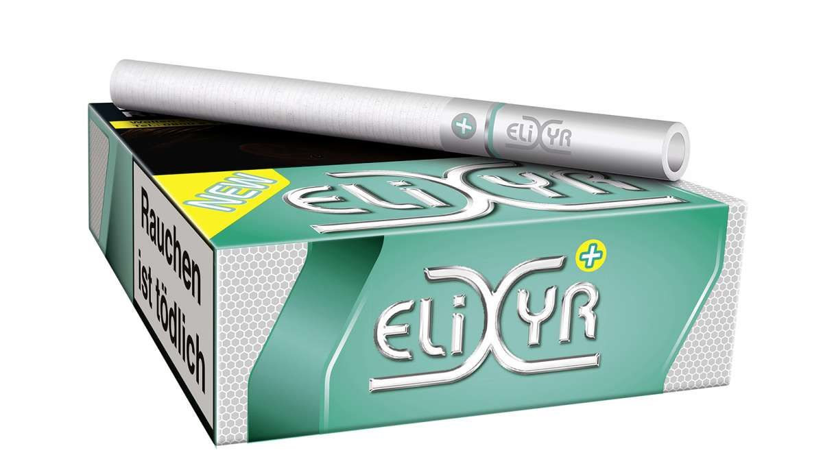 Elixyr+ Zigaretten Green + [8 x 25 Stück] und 200 Elixyr Menthol Filter Tips +