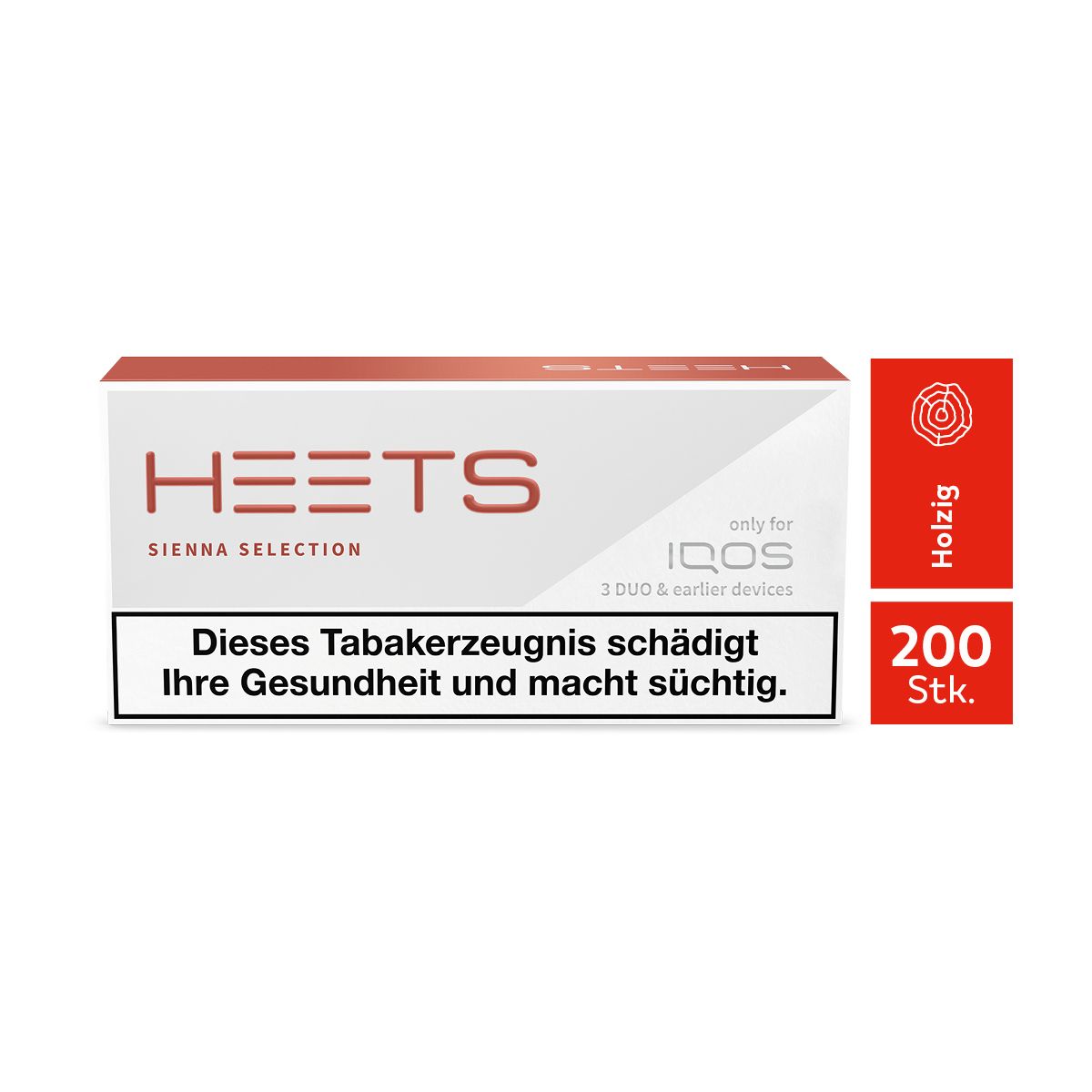 IQOS Heets SIENNA / 1 Stange mit 10 x 20 Stück