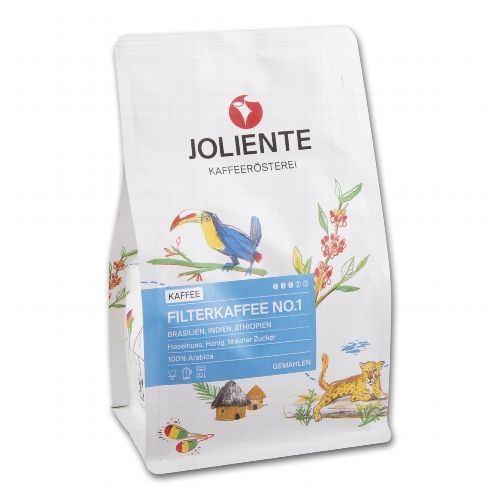 JOLIENTE Filterkaffee No. 1 100 % Arabica [250 Gramm]