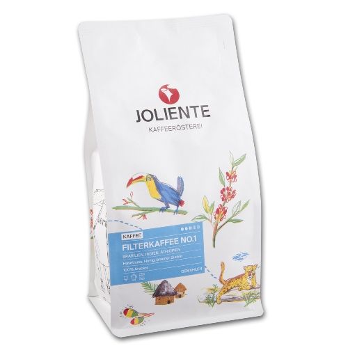 JOLIENTE Filterkaffee No. 1 100 % Arabica [500 Gramm]