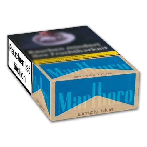 Marlboro Zigaretten Simply Blue ohne Zusätze [10 x 20 Stück]