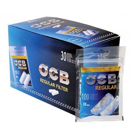 OCB Drehfilter Regular 30 Packs à 100 Tips
