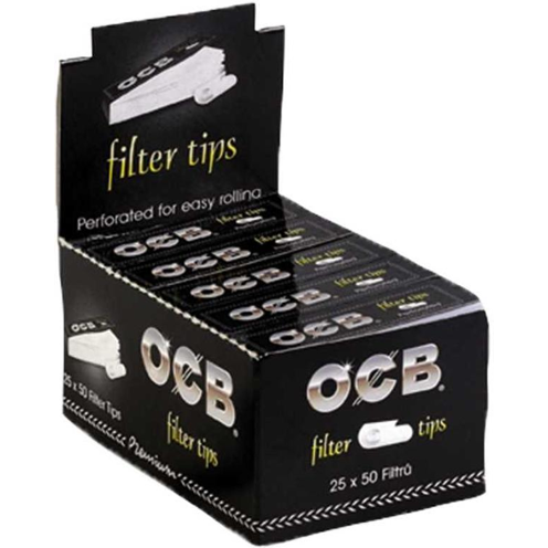 OCB Filter Tips 25 Packs à 50 Tips