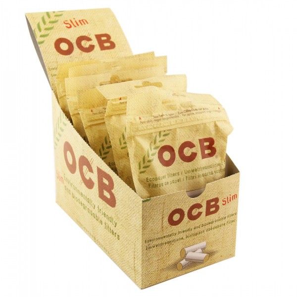 OCB Organic Slim Filter 10 Packs à 120 Tips