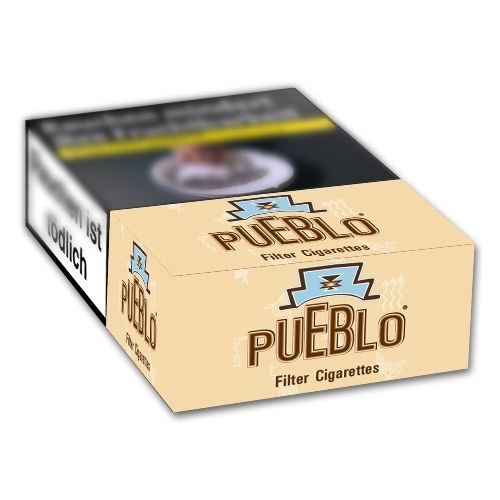Pueblo Zigaretten Classic Filter ohne Zusätze [10 x 20 Stück]