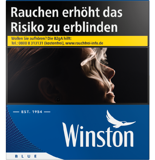Winston Zigaretten Blue 6XL [4 x 57 Stück]
