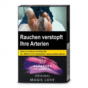 Al Fakher Shisha Tabak Magic Love [25 Gramm]