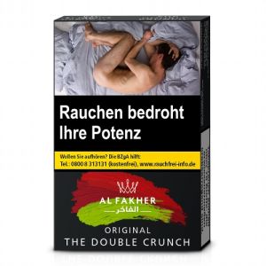 Al Fakher Shisha Tabak The Double Crunch [25 Gramm]