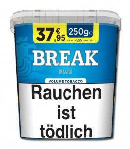 Break Blue Volumentabak [195 Gramm]
