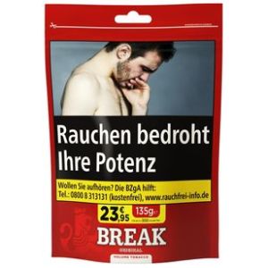 Break Original Volumentabak [125 Gramm} Break Original Volumentabak [125 Gramm}