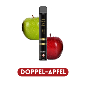 Caesar Einweg E-Zigarette Double Apple 20 mg Nikotin Caesar Einweg E-Zigarette Double Apple 20 mg Nikotin