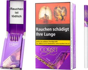 Corset Zigaretten Lilas Slim 100 Format [10 x 20 Stück]