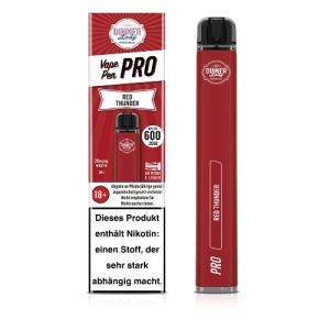 Dinner Lady E-Shisha Einweg Red Thunder 20mg 600 Züge Dinner Lady E-Shisha Einweg Red Thunder 20mg 600 Züge