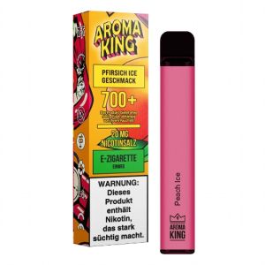 E-Shisha Aroma King Einweg Peach Ice 20 mg E-Shisha Aroma King Einweg Peach Ice 20 mg