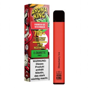 E-Shisha Aroma King Einweg Strawberry Ice 20 mg E-Shisha Aroma King Einweg Strawberry Ice 20 mg
