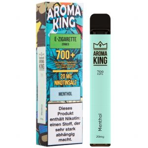 E-Shisha Aroma King Einweg Menthol 20 mg E-Shisha Aroma King Einweg Menthol 20 mg