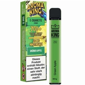 E-Shisha Aroma King Einweg Green Apple 20 mg E-Shisha Aroma King Einweg Green Apple 20 mg