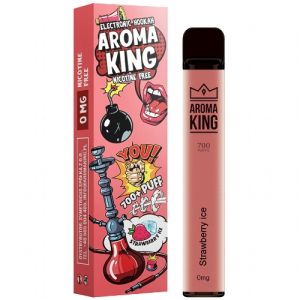 E-Shisha Aroma King Einweg Strawberry Ice ohne Nikotin E-Shisha Aroma King Einweg Strawberry Ice ohne Nikotin