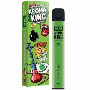 E-Shisha Aroma King Einweg Green Apple ohne Nikotin E-Shisha Aroma King Einweg Green Apple ohne Nikotin
