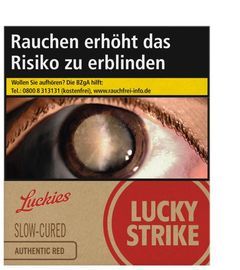 Lucky Strike Authentic Zigaretten Red Xtra [8 x 36]
