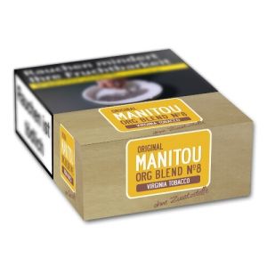 Manitou Zigaretten Organic Gold No. 8 [8 x 25 Stück]
