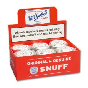 Mc Chrystals Snuff Original & Genuine [12 x 3,5 Gramm]