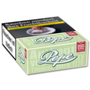 Pepe Zigaretten Bright (Easy) Green Maxi Pack [8 x 29 Stück]
