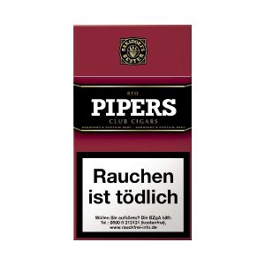 Pipers Little Cigars Cherry/Red [10 x 10]