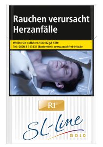 R1 Zigaretten Slim Line Gold [10 x 20 Stück]