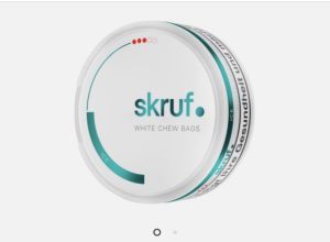 Skruf Ice White Chew Bags 3 Strong 12mg/g Skruf Ice White Chew Bags 3 Strong 12mg/g