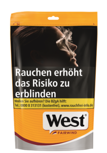 West Yellow (Fairwind) Volumentabak [90 Gramm]