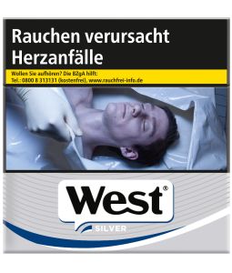 West Zigaretten Silver [4 x 40 Stück]