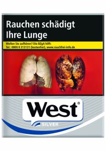 West Zigaretten Silver XXXL [8 x 25 Stück]