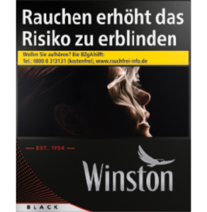 Winston Zigaretten Black 5XL [5 x 39 Stück]