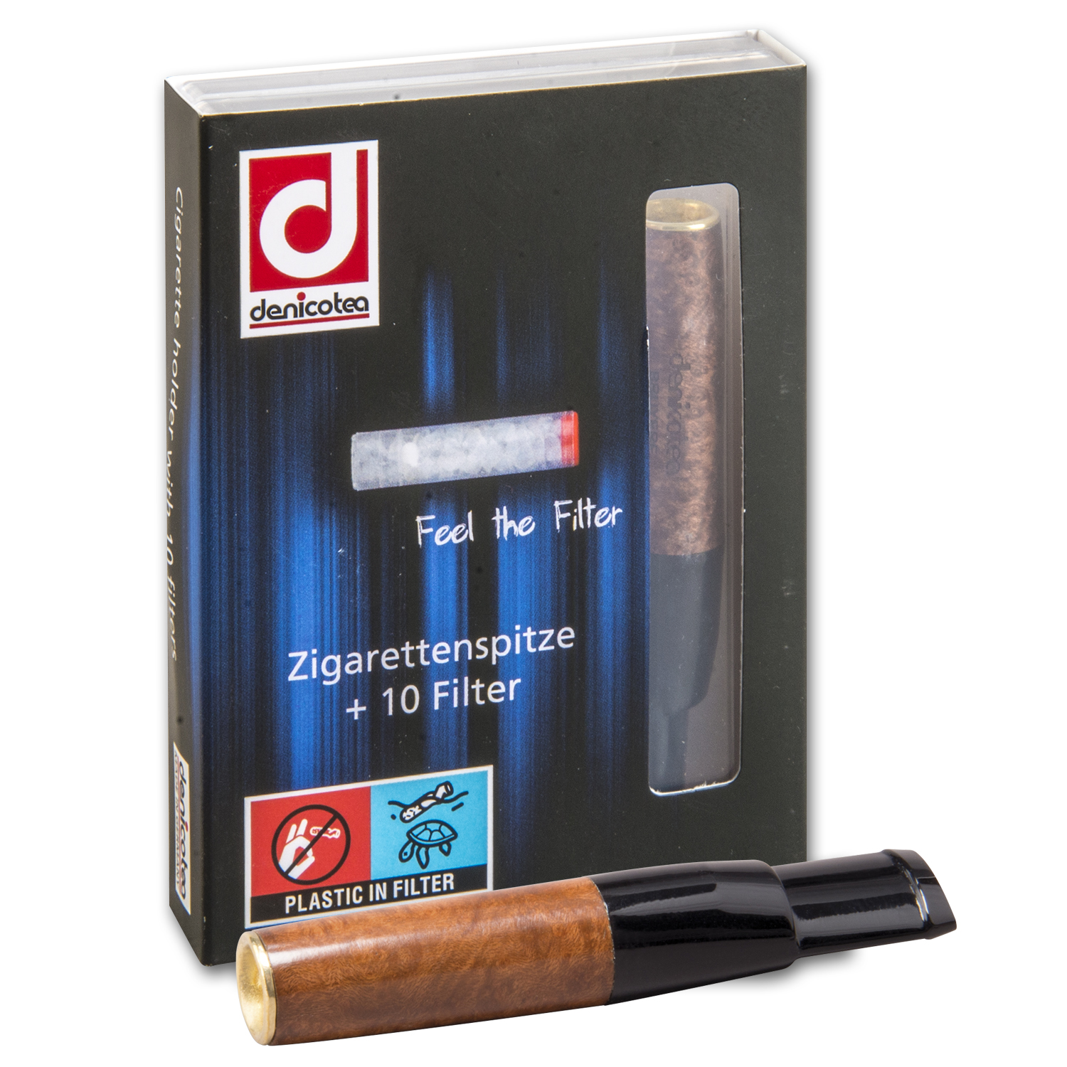 Zigarettenspitze Denicotea Bruyere-Sattel