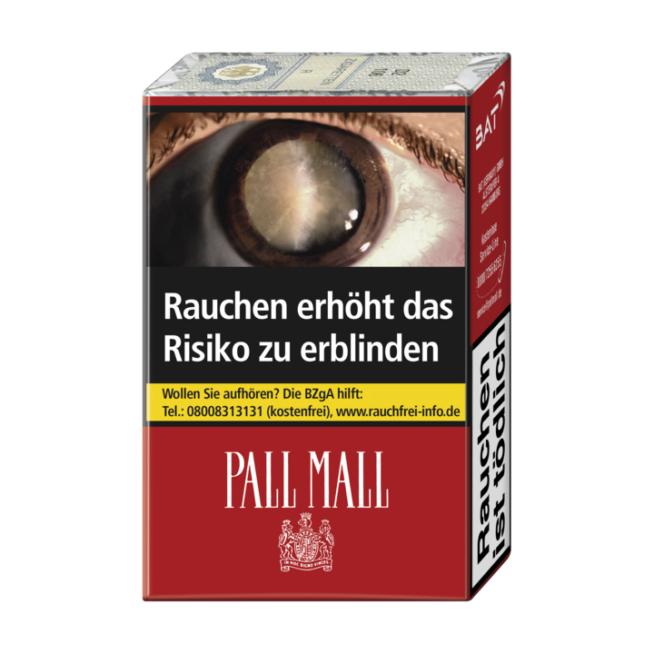 Pall Mall Ohne Filter Zigaretten Stange