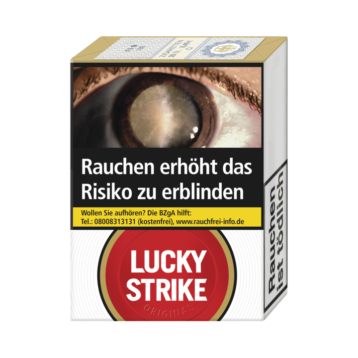 Lucky Strike Original Red Ohne Filter Zigaretten Stange