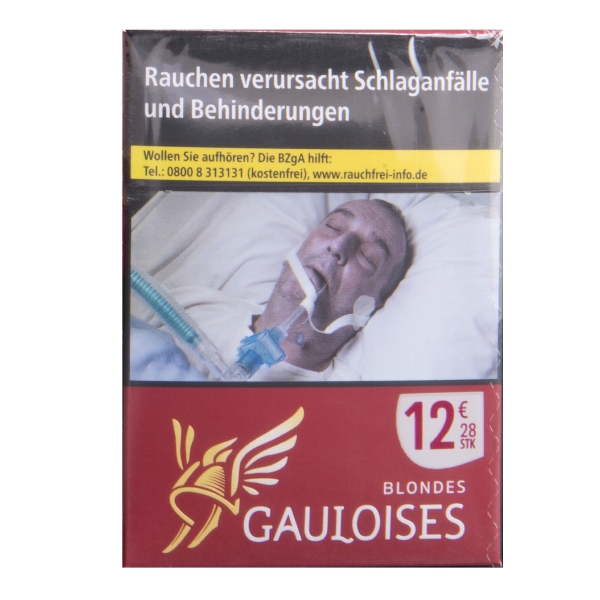 GAULOISES Blondes Rot Zigaretten Stange