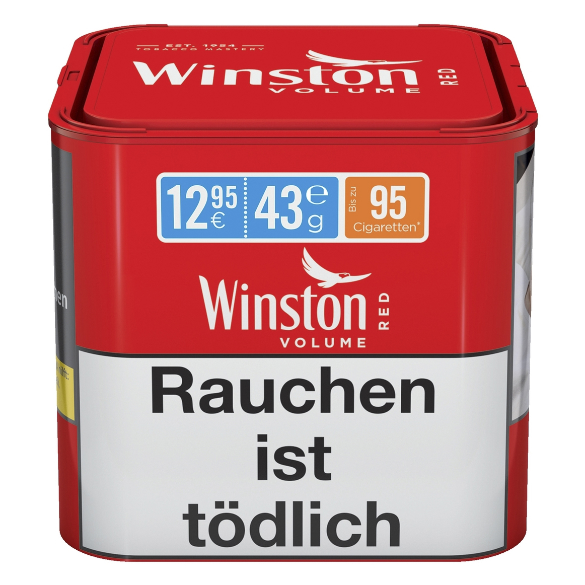 Winston Volumen Tobacco Red Tin-S