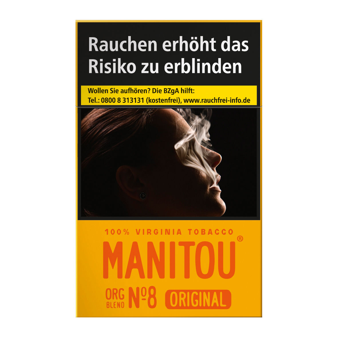 Manitou Organic Blend No 8 Gold L Zigaretten Stange