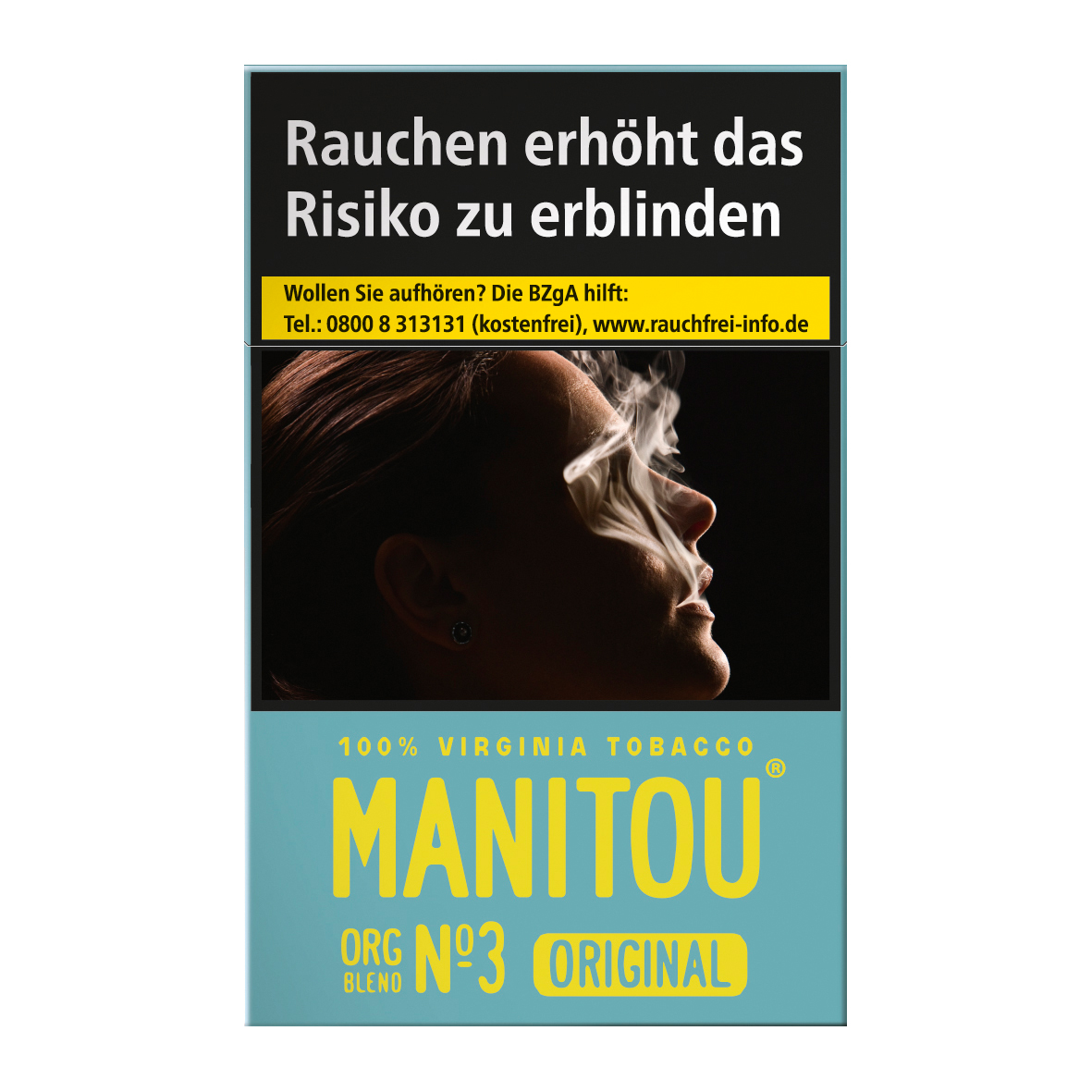 Manitou Organic Blend No 3 Sky L Zigaretten Stange