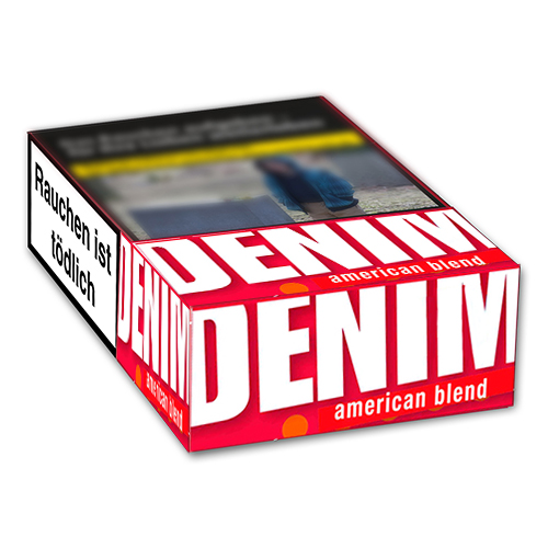 Denim Red XL-Box Zigaretten Stange