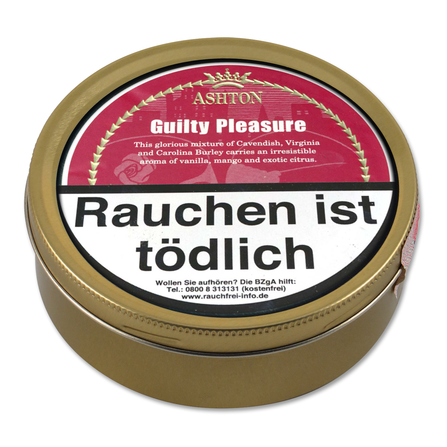 Pfeifentabak Ashton Pipe Tobacco Guilty Pleasure (50 Gramm)