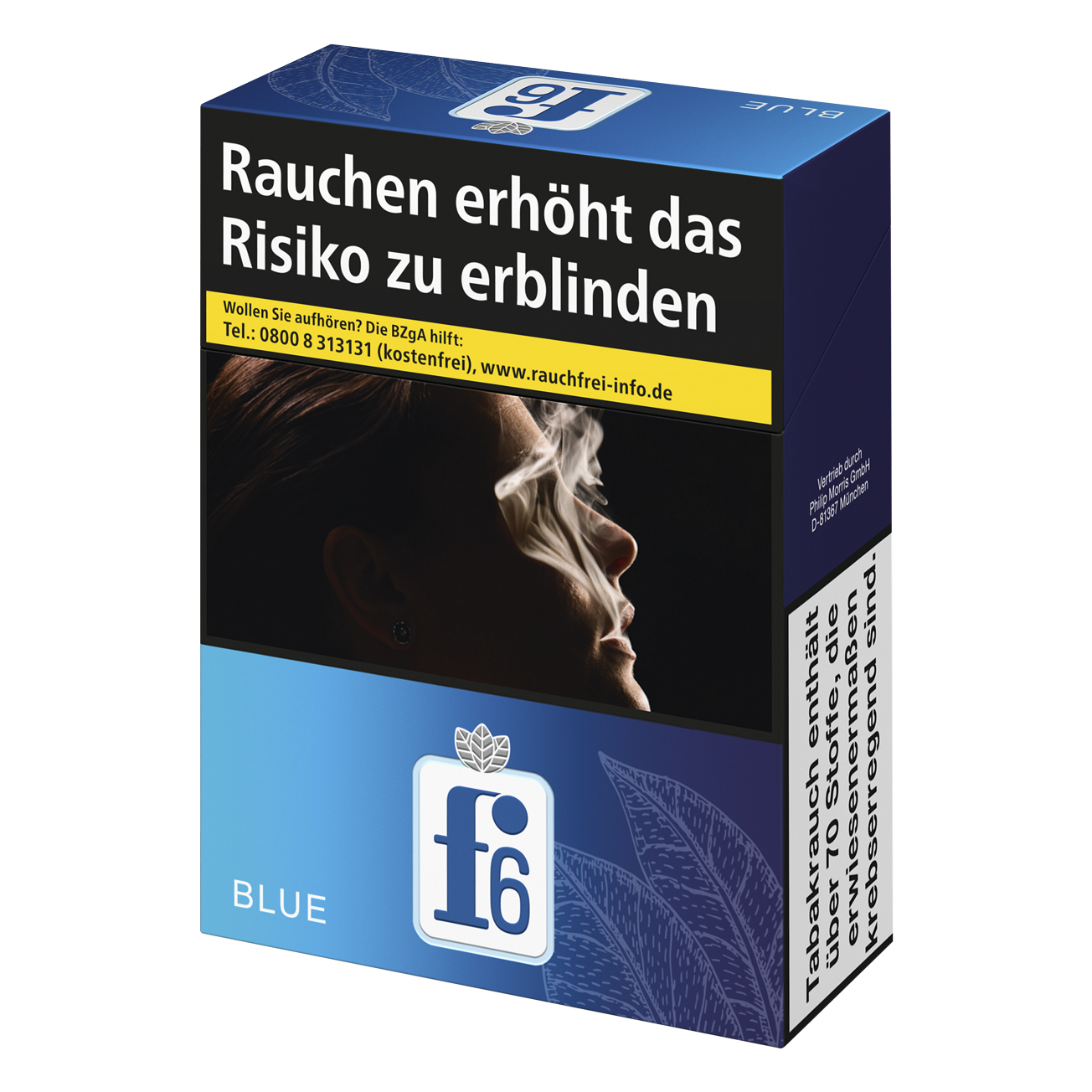F6 Blue 2XL-Box  Zigaretten Stange