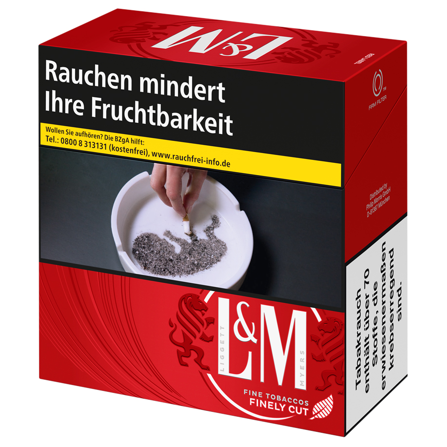 L&M Red Label 7XL-Box  Zigaretten Stange